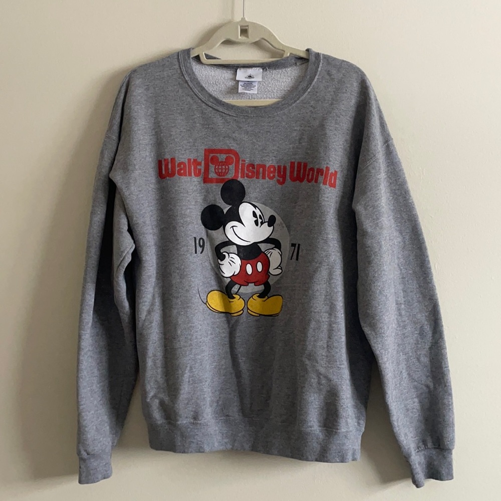 WDW Mickey Mouse Sweatshirt Sz L